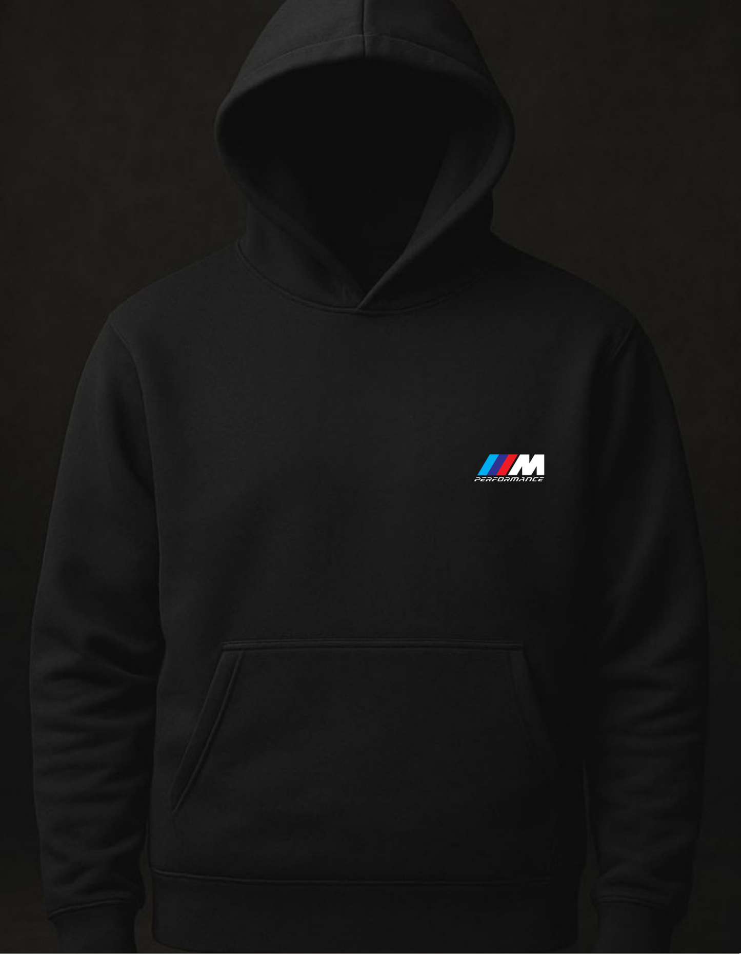 BMW M3 E92 GTR Teknik Çizim Baskılı Hoodie - M Performance Motorsport Kapüşonlu